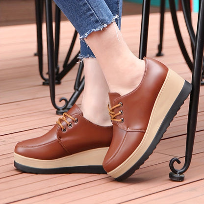 Brown Orthopedic Sneakers - Sophia