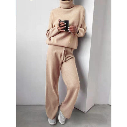 Knit Two Piece Sweater and Pants Set for Women - Ursula