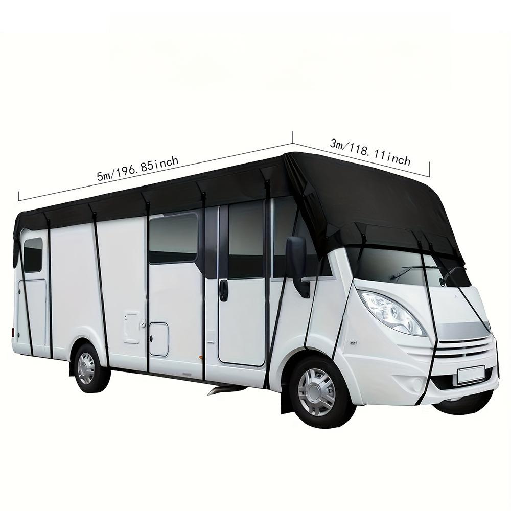 🎃Halloween-Angebot: 50 % Rabatt!🚐Dachabdeckung für Wohnwagen und Wohnmobile – 210D Oxford-Gewebe mit sicheren, verstellbaren Gurten