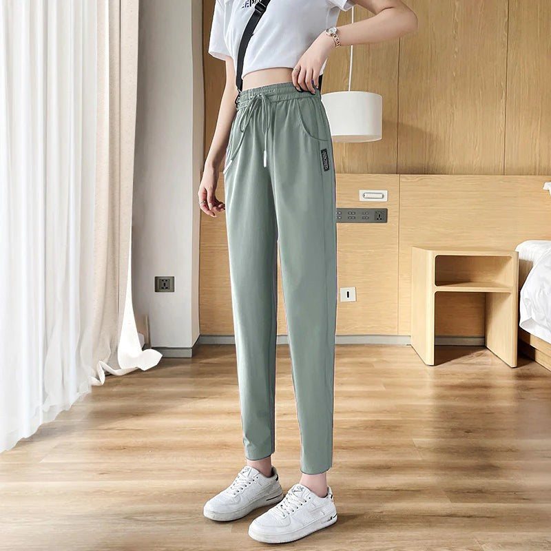 Mint green sweatpants - Leonie