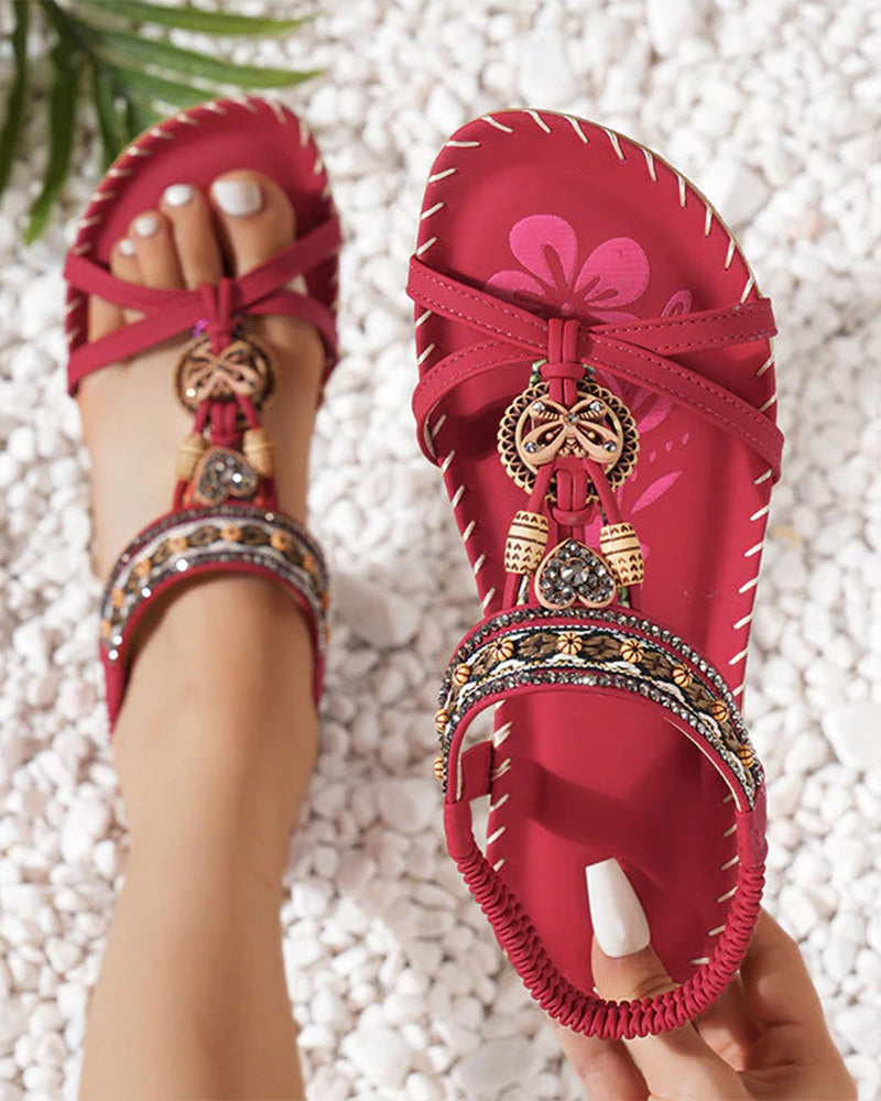 Sandalen Bohemian offene Zehen