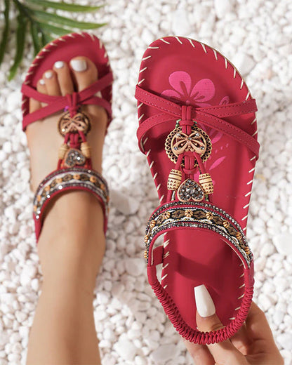 Sandalen Bohemian offene Zehen