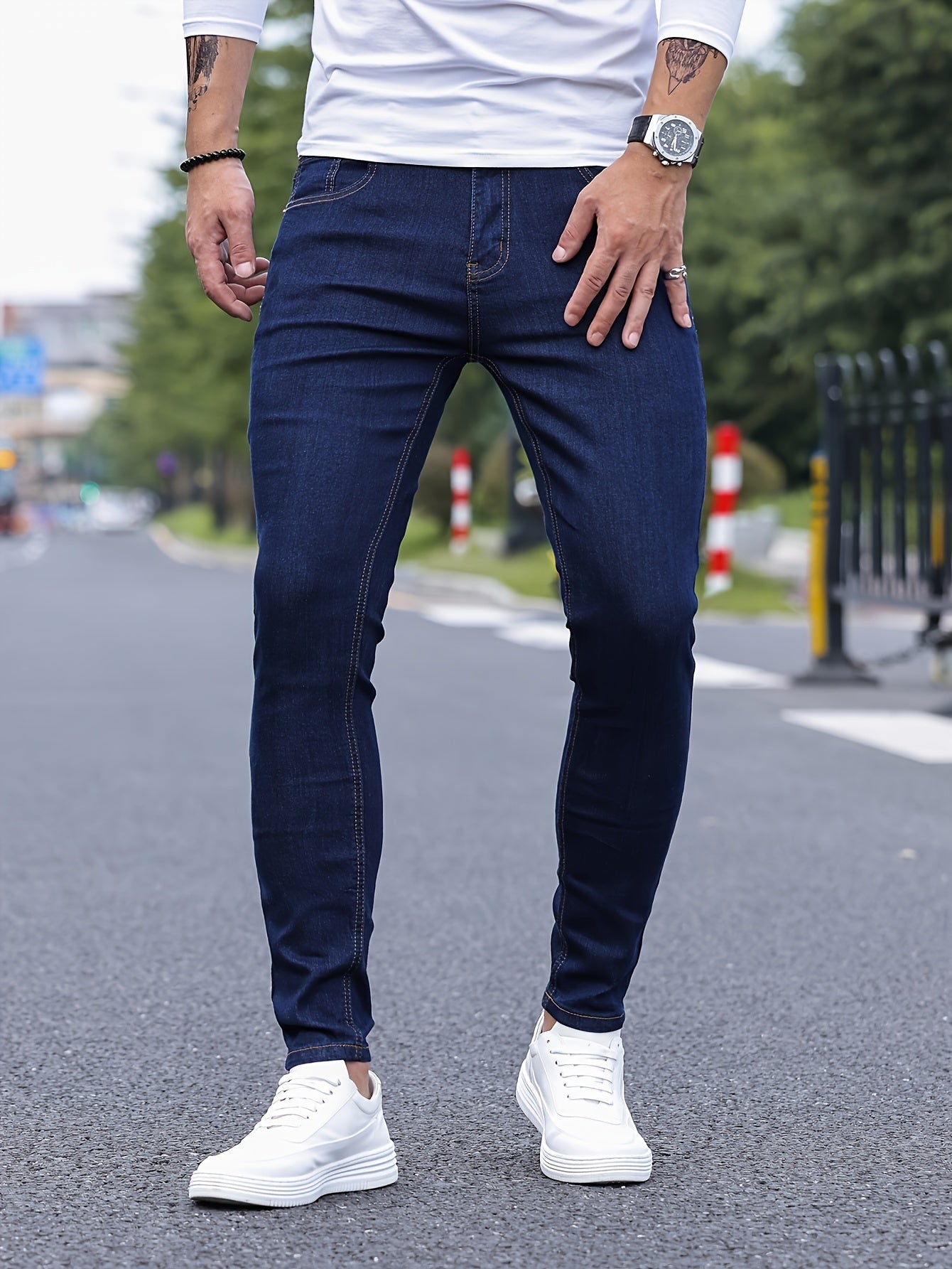 Yellow Slim Fit Jeans - Markus