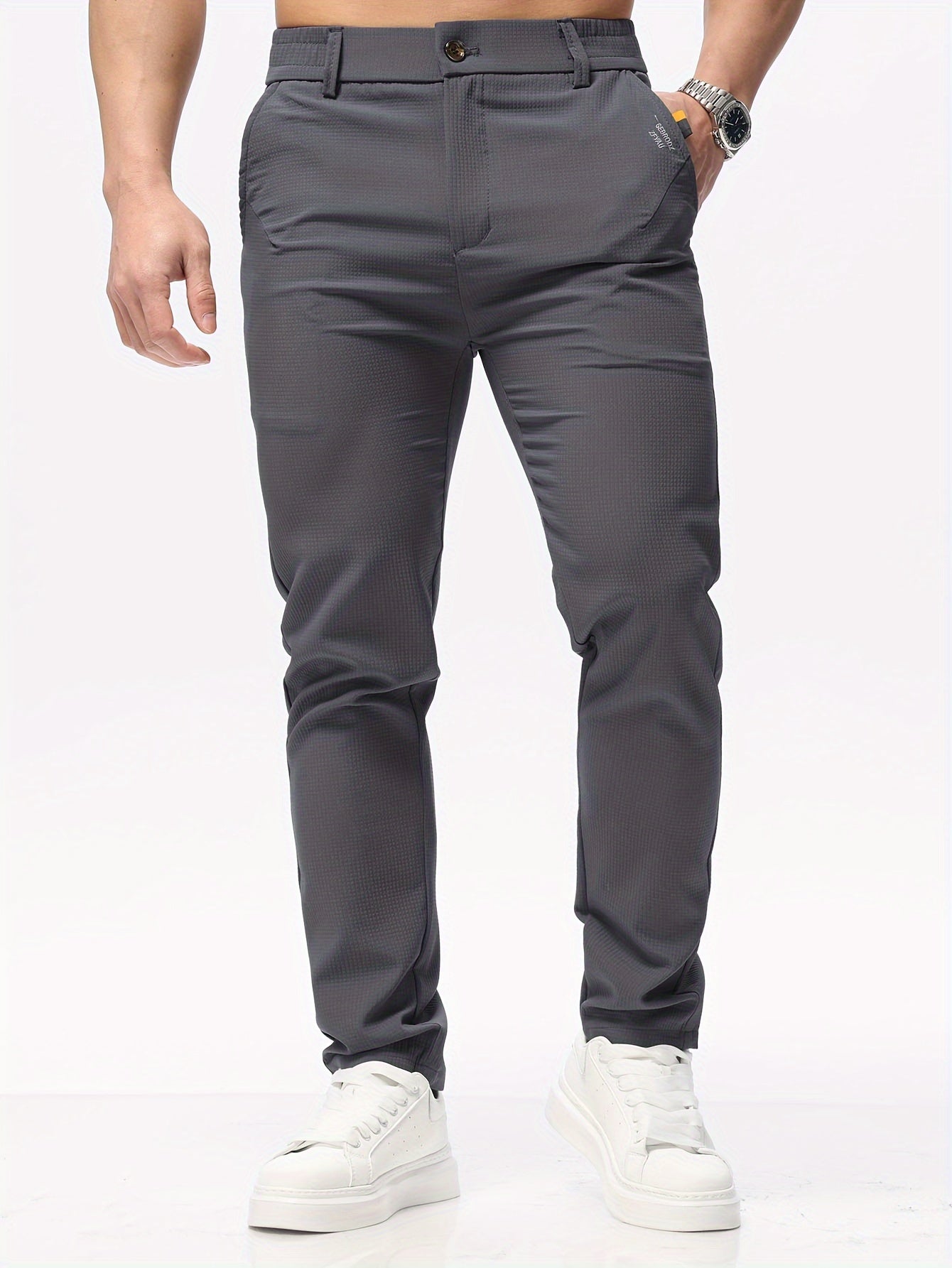 Grey casual pants - Lukas