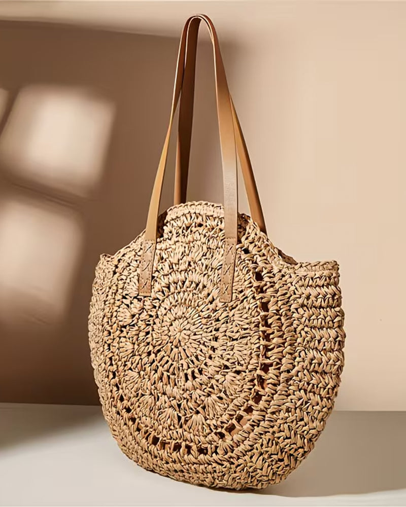 Tasche Handgeflochten Stroh