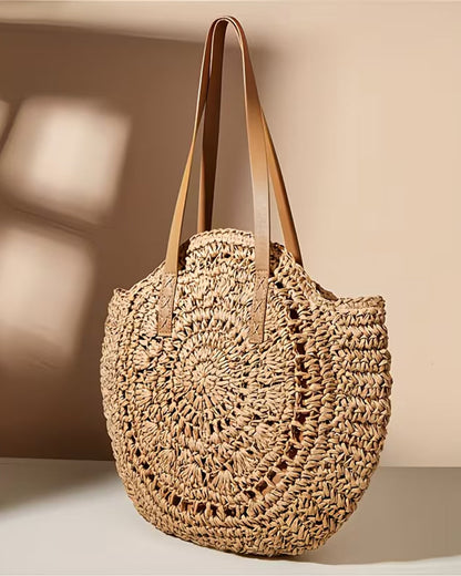 Tasche Handgeflochten Stroh
