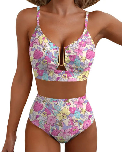 Bikinis Metall Schnalle Schachbrett