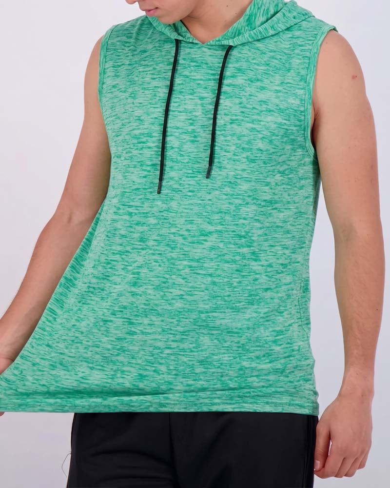 Tank Top Ärmellos Kapuze Sport