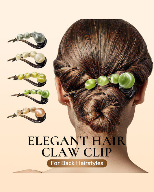 Elegante Haarklammer für Rückenhaarfrisuren