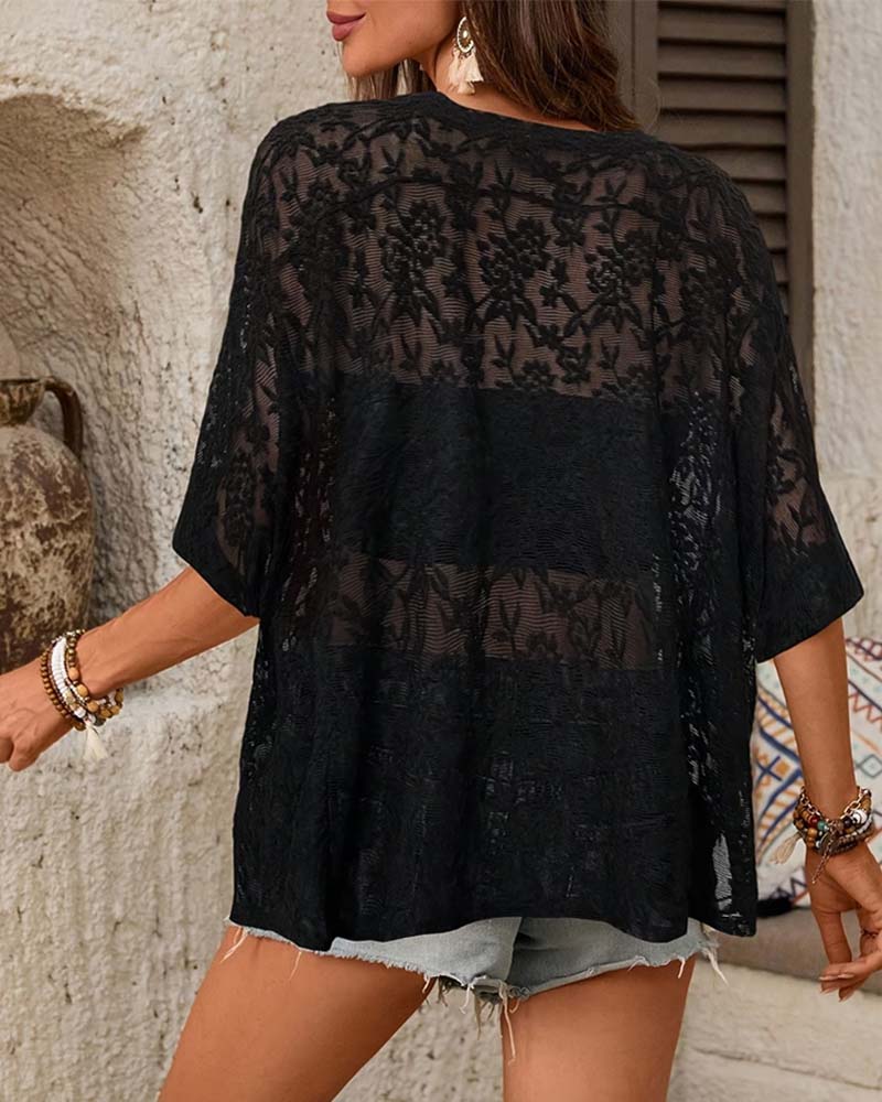 Cover-Up Sheer Spitze