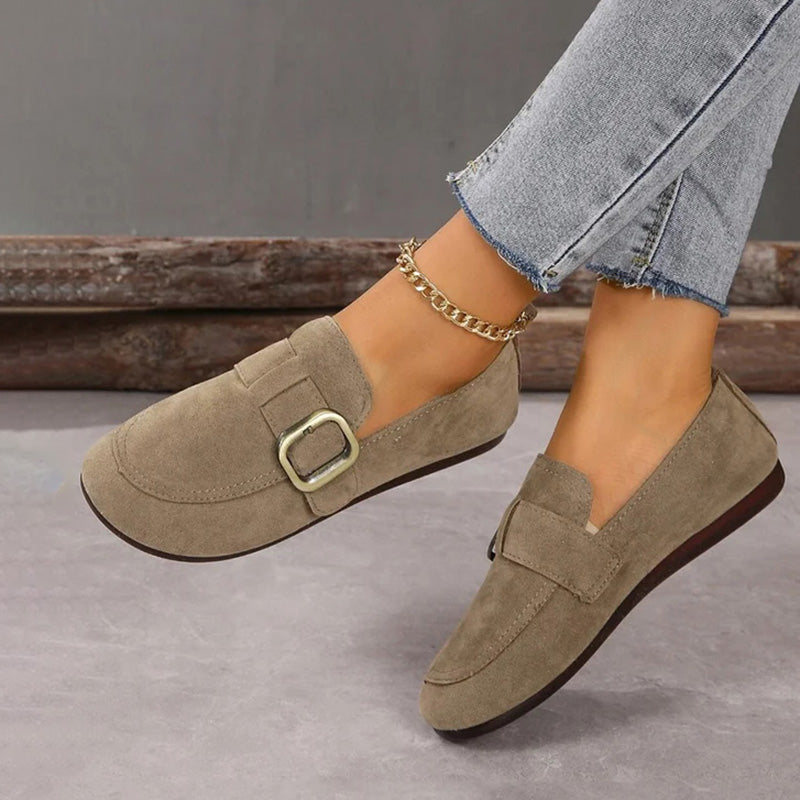 Vintage Bequeme Slip-On-Schuhe