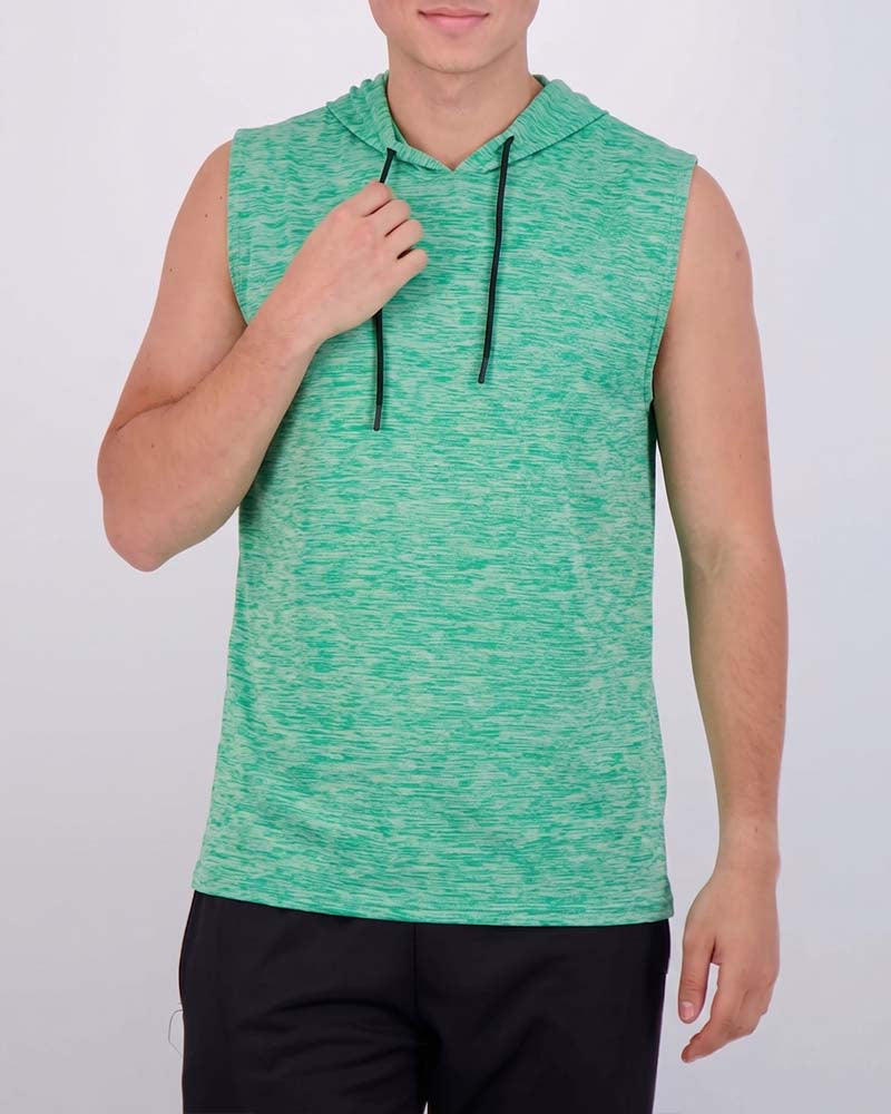 Tank Top Ärmellos Kapuze Sport