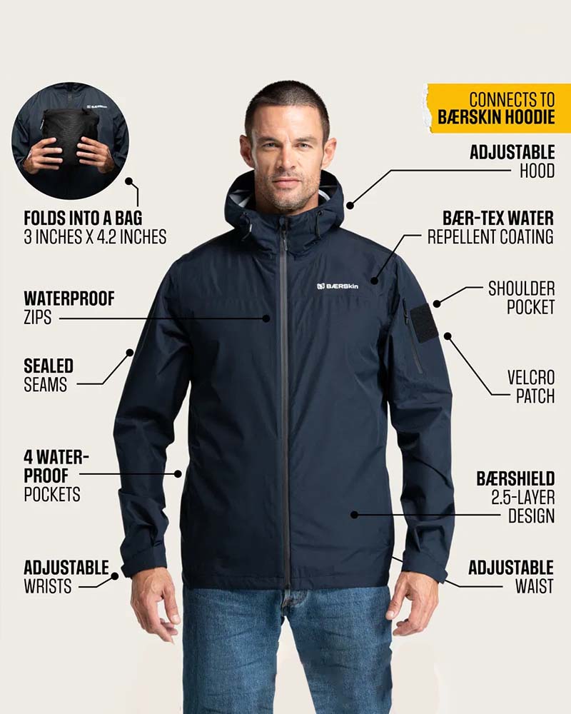 Genieße Wilden Komfort Bei Kälte, Regen, Wind Oder Schnee. Dies Ist Die Letzte Hoodie, Die Du Jemals Kaufen Wirst.