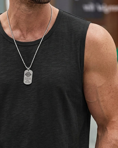 Tanktop Ärmellos Sport Einfarbig