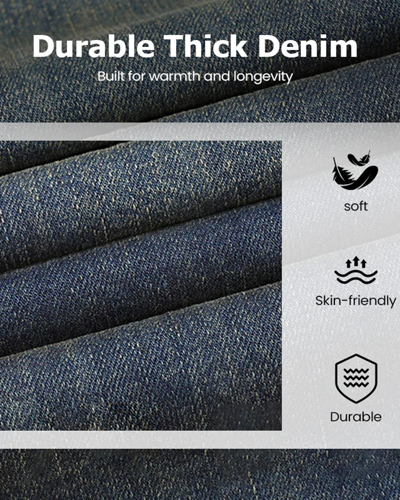 Hose Herren Mittelhoher Bund Vintage