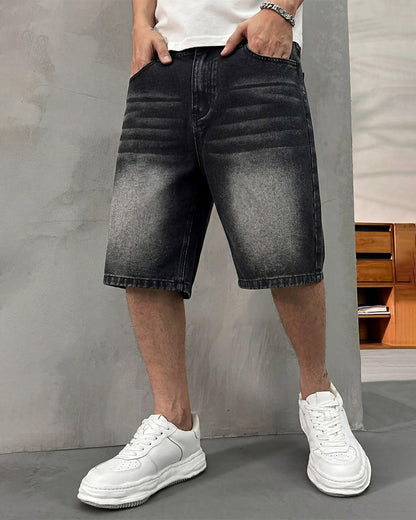 Shorts Herren Lässig Denim