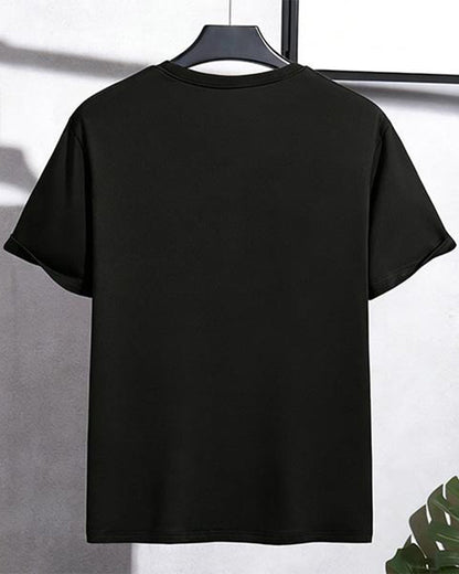 Herren T-Shirt Baumwolle Buchstabenprint