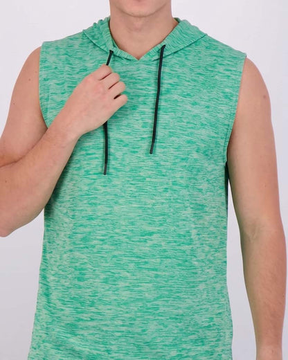 Tank Top Ärmellos Kapuze Sport