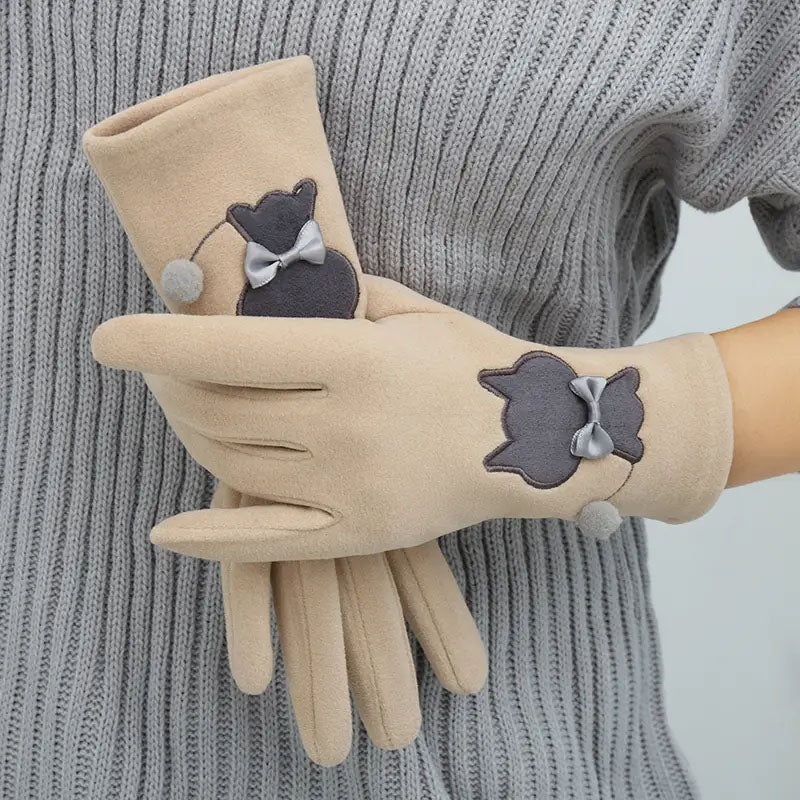 Cartoon-Katzen-Handschuhe