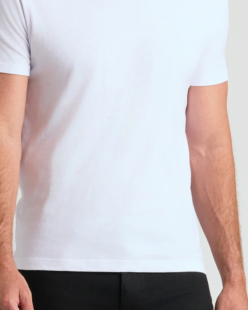Top Herren Unifarben Kurzarm