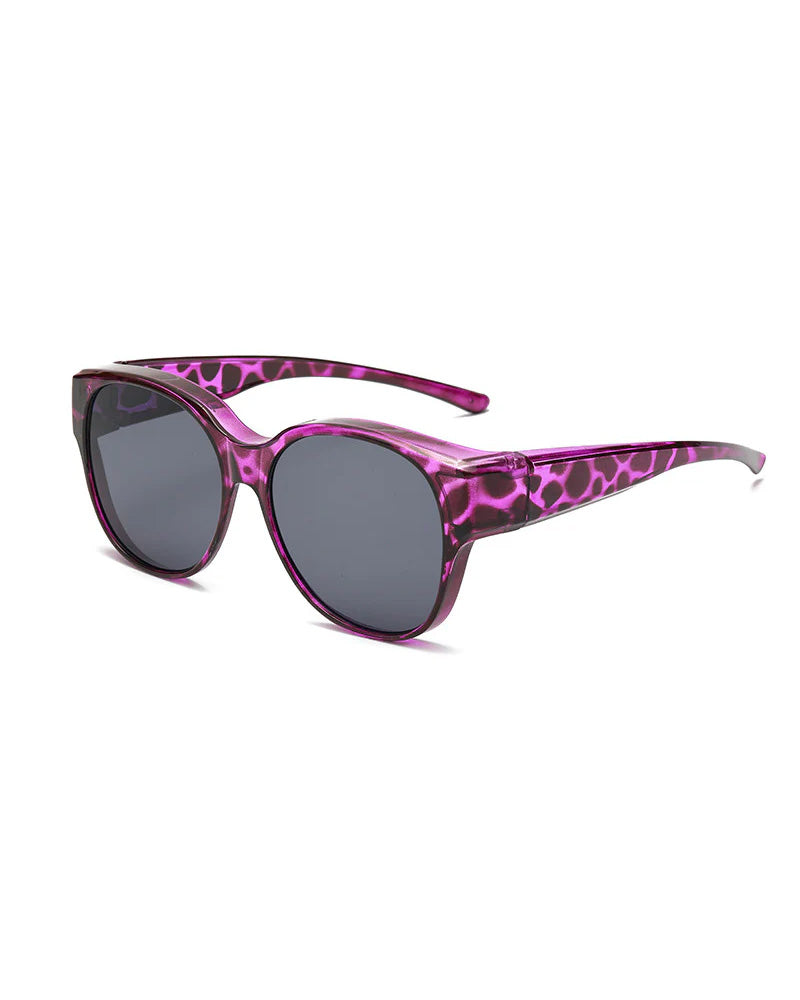 Polarized UV400 Protection Trendy Round Sunglasses