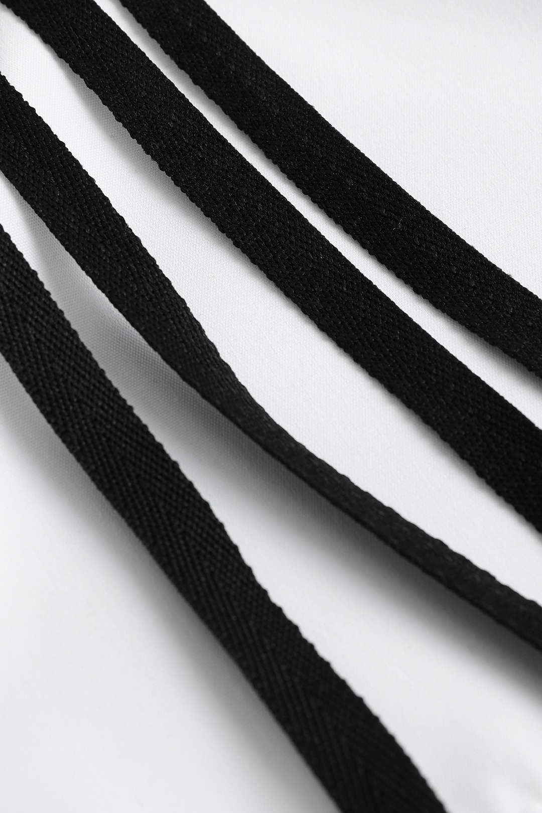 Mehrfarbige 90er Patchwork Hosen mit Schleifen Detail