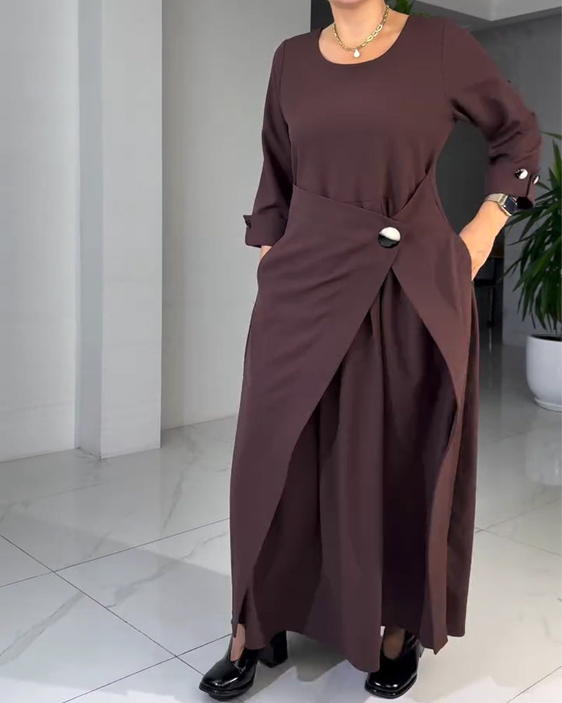 Kleid A-Linie modisches Design