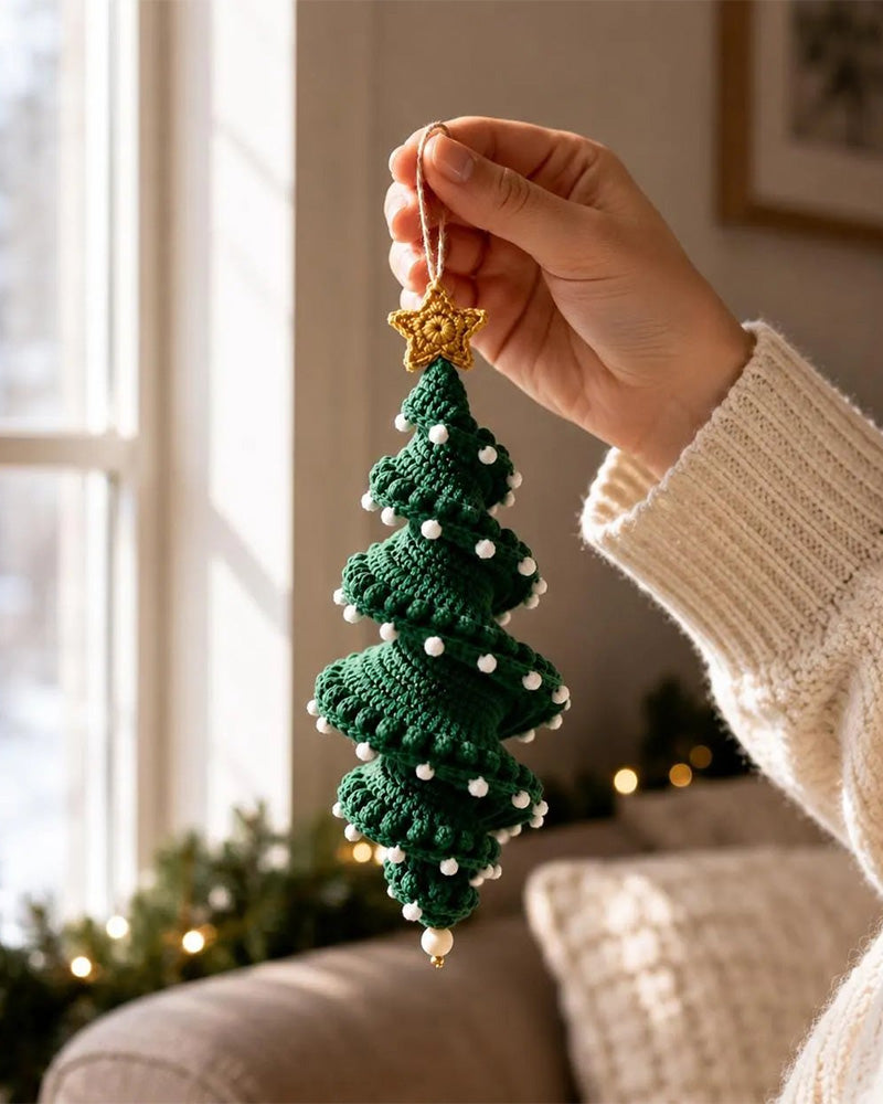 ☃️ DIY Set Schneemann In Spirale Häkeln