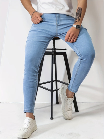 Light blue slim fit jeans - Finn