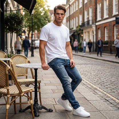 ⏳ Nur für kurze Zeit: Moderne Herren-Stretch-Jeans im Slim Fit – bequem & stylish ⏰