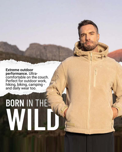 Genieße Wilden Komfort Bei Kälte, Regen, Wind Oder Schnee. Dies Ist Die Letzte Hoodie, Die Du Jemals Kaufen Wirst.