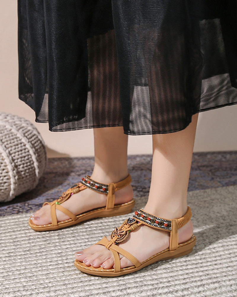 Sandalen Bohemian offene Zehen