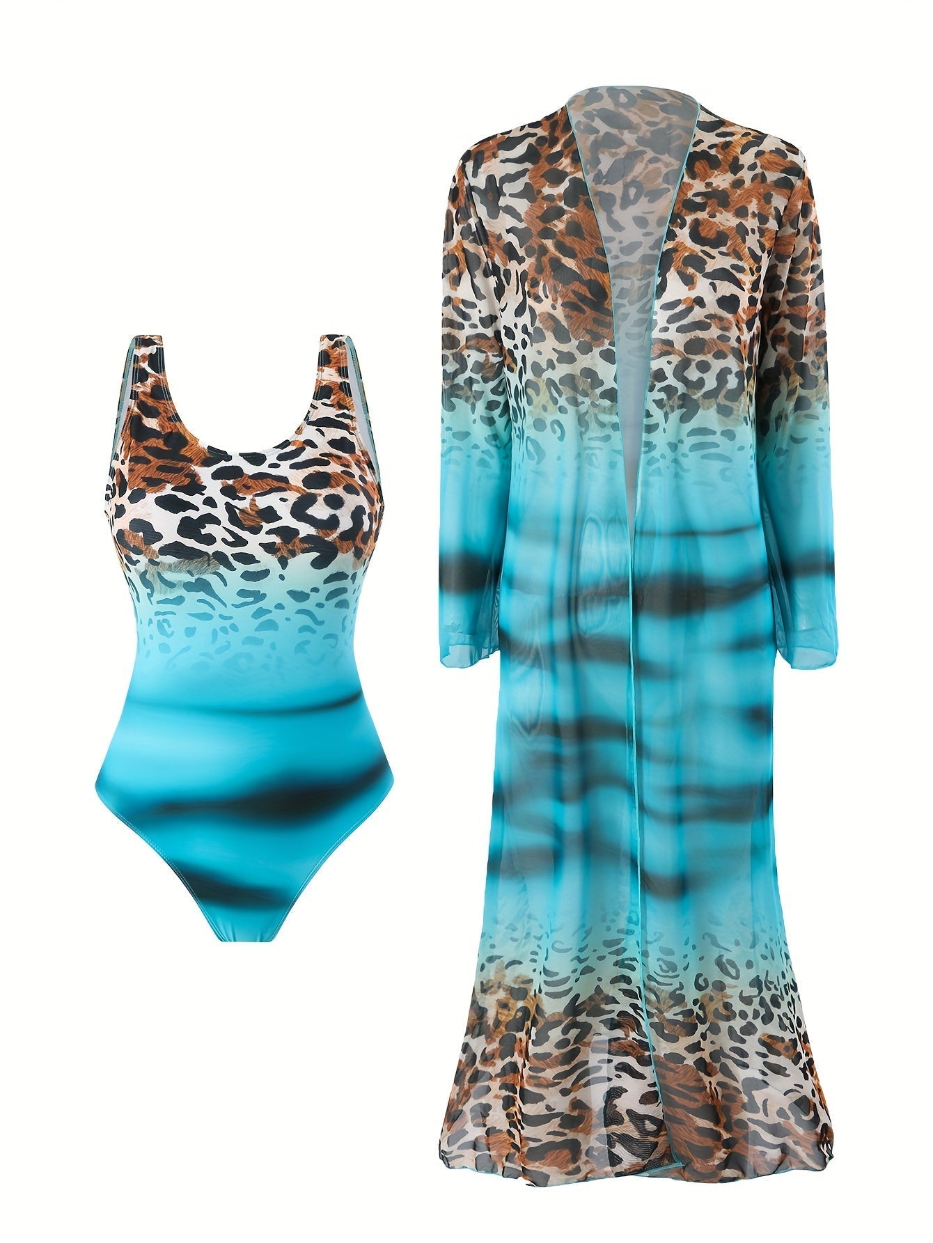 Leopard print swimsuit - Carla