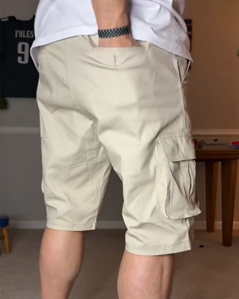 Shorts Herren Gürtel Cargo