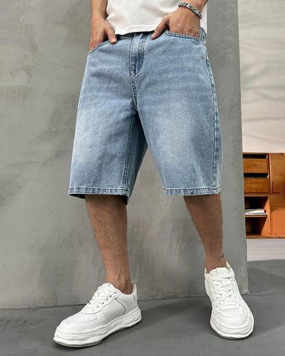 Shorts Herren Lässig Denim