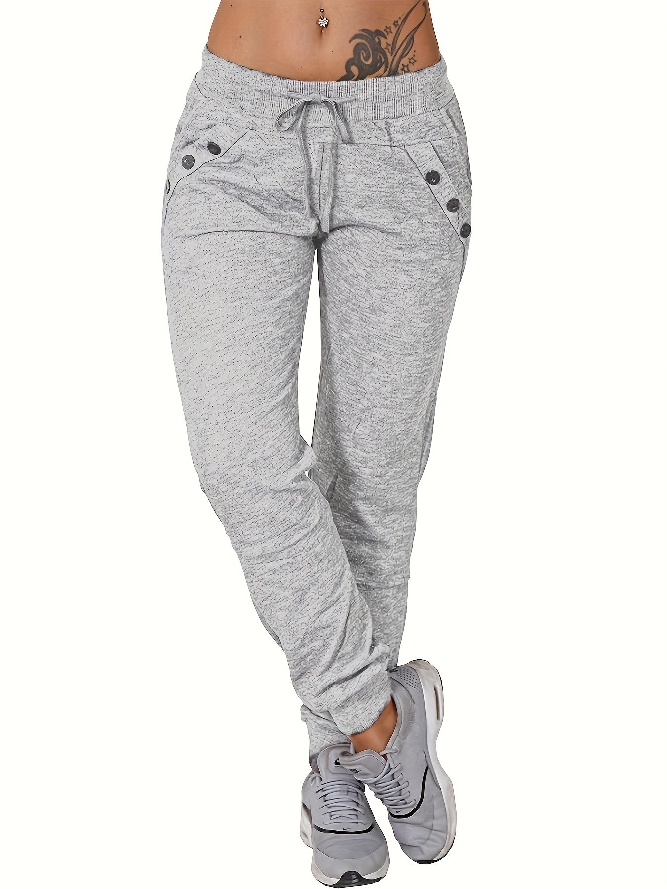 Grey Sweatpants - Anna