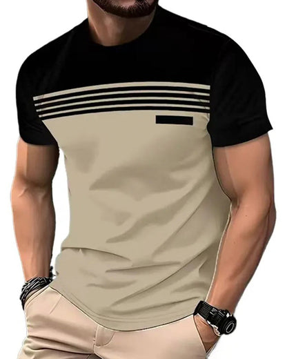 Herren T-Shirt Atmungsaktiv Schnelltrocknend Kurzarm
