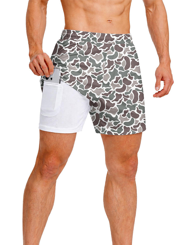 Shorts Camouflage Druck Strand