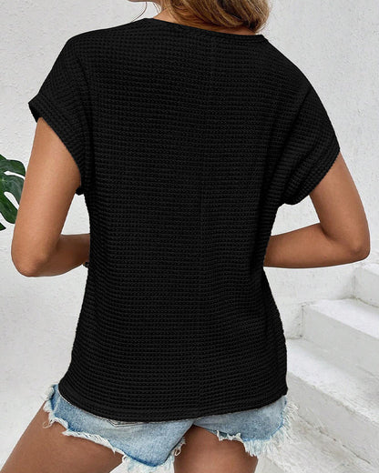 T-Shirt Raglan Netz Hohl Aus Atmungsaktiv