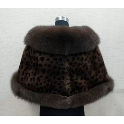 Faux Fur Winter Shawl for Women - Alina