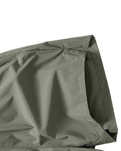 Shorts Männer Elastischer Bund Tasche Schnelltrocknend Eis-Seide Sport