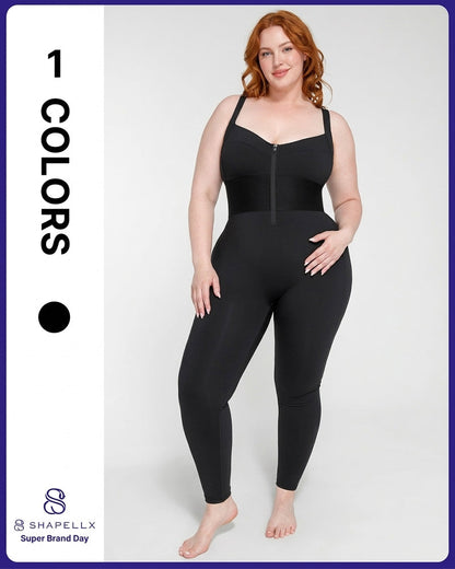 Transparentes Panel Mit Fleece-Gefütterter Strumpfhose Stay-Warm Bauchkontrolle Sheer-Effekt Strumpfhose Bodysuit Schwarz Basic