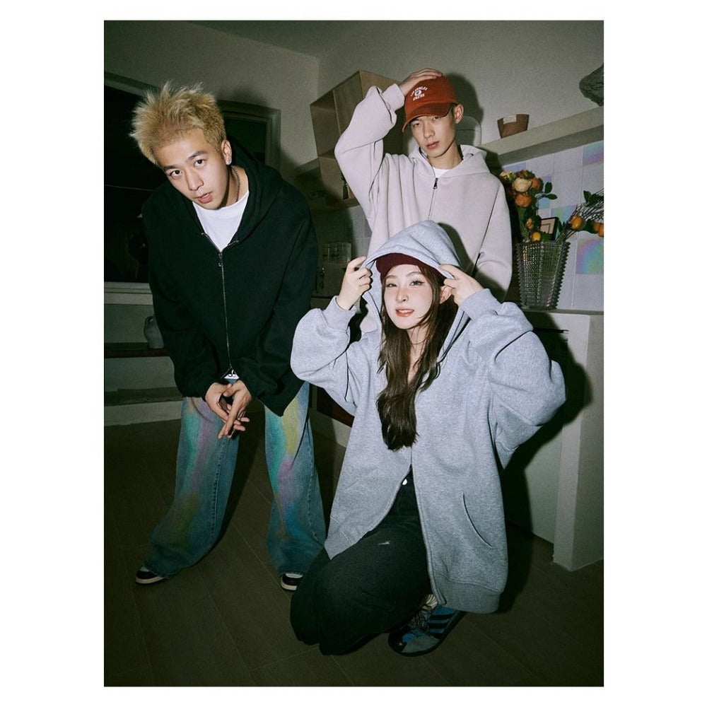 Zip Up Hoodie Jacket for Unisex - Tiziana