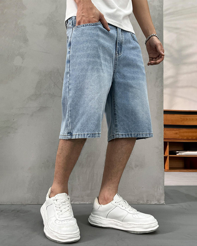 Shorts Herren Lässig Denim