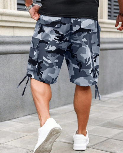 Hose Mit Taschen Camouflage Cargo