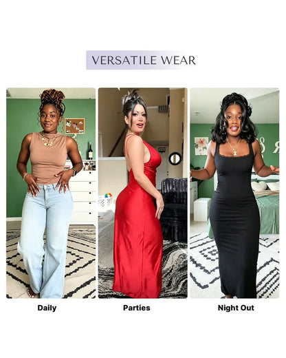 Shapewear Für Damen Nahtlos Hohe Taille Bauchkontrolle
