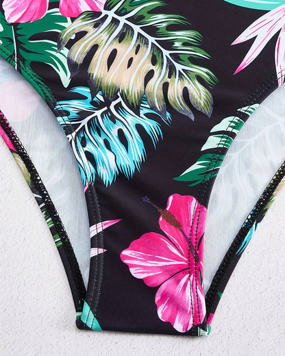 Bikini Mode Bedruckt Push Up