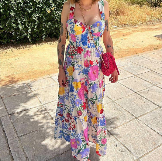 Kleid 'Iris' mit Blumenmuster