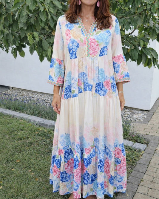 Kleid Bohemian Urlaub Maxi