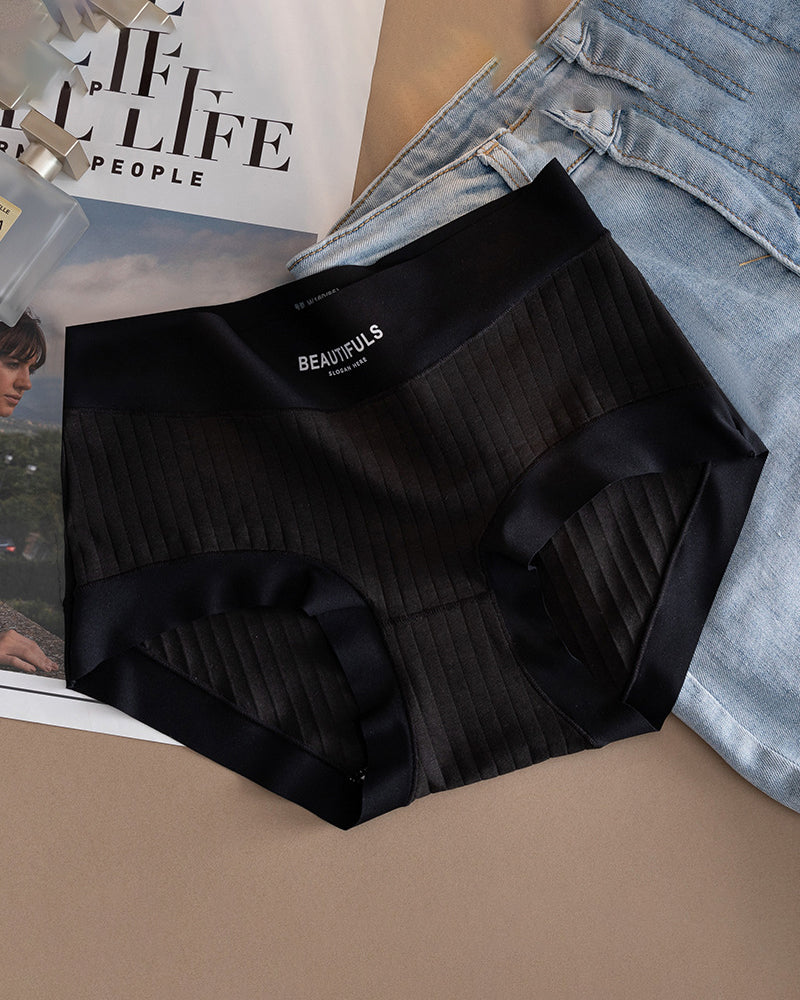 Long-Staple Cotton High Waist Briefs